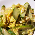 ｱｰﾁｬﾝﾏﾏﾁｬﾝ's cooksnap of when they made 簡単☆キュウリと卵の中華炒め.