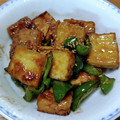 みぃくんのママ's cooksnap of when they made 厚揚げとピーマンのマヨ照り焼き.