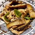 huu_ka's cooksnap of when they made 簡単味付けで【豚と茄子のごま味噌炒め】.