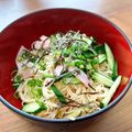 ブルちゃん☆'s cooksnap of when they made 簡単ランチにさっぱり☆混ぜそば風☆.
