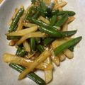 ariyuki97's cooksnap of when they made いんげんとじゃが芋のオイスターソース炒め.