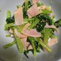 ariyuki97's cooksnap of when they made 5分副菜♪小松菜とハムの中華サラダ.