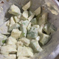 MAR1K01014's cooksnap of when they made アボカドとカブのおかかマヨ和え.