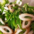 くま五郎's cooksnap of when they made 【家つま】レンジで竹輪とピーマンの中華風.