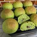 あわっこsmile's cooksnap of when they made 王道★サンマルク風よもぎパン.