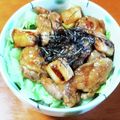 クック☆mika☆'s cooksnap of when they made ニュースに掲載☆家庭の美味しい焼き鳥丼.