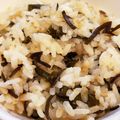 よち・ちーのすけママ's cooksnap of when they made 塩昆布で「わかめごはん」.