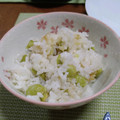 ラク太郎's cooksnap of when they made 和風☆ガリバタ枝豆ごはん.