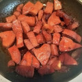 55フラワー's cooksnap of when they made 熱々のごはん、お弁当にも！マグロの角煮♪.