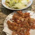 saki1010's cooksnap of when they made 我が家に伝わる鶏白菜。同時に鳥皮せんべい.