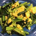 tikariri's cooksnap of when they made 小松菜と卵のオイスターソース炒め.