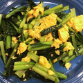 tikariri's cooksnap of when they made 小松菜と卵のオイスターソース炒め.
