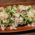 たかきび's cooksnap of when they made 豚しゃぶきゅうりのさっぱり梅和え.