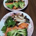松潤LOVE♥️♥️'s cooksnap of when they made 生鮭のバターポン酢焼き.