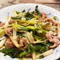ミアンミアン's cooksnap of when they made 豚こまと白菜とニラの中華炒め.