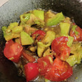 亜梨花's cooksnap of when they made ☆簡単☆アボカドとトマトの白だし昆布和え.