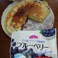 クックHST1BC☆'s cooksnap of when they made HMを使ってフルーツホットケーキ.