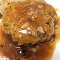 黒豆にゃんこ☆'s cooksnap of when they made ひじき煮リメイク！ひじきの和風ハンバーグ.