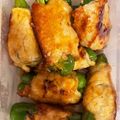 yukinkon♪♭'s cooksnap of when they made 肉巻きチーズピーマン.