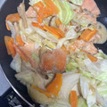 スズヌシ's cooksnap of when they made 鮭のミルク味噌蒸しちゃんちゃん焼き風.