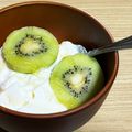 ※ぴーまん's cooksnap of when they made 簡単☆冷凍キウイ＆はちみつヨーグルト.