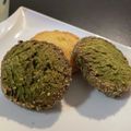 くーぶ's cooksnap of when they made 濃厚バター♡♡サクサク白ごまサブレ♬**.