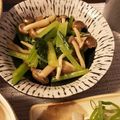 まーちゃろう's cooksnap of when they made 栄養満点♪小松菜としめじのナムル☆.
