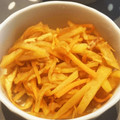Nana777's cooksnap of when they made 簡単副菜☆新じゃがと切干大根のカレー炒め.