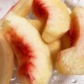 ピコ✿'s cooksnap of when they made 柔らかい桃でも！いためないで切る方法.