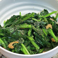 saki1010's cooksnap of when they made ほうれん草の桜えび香り炒め（お弁当にも）.