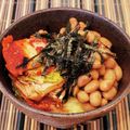 あーこ姐's cooksnap of when they made ふんわり卵ご飯の納豆キムチ丼.
