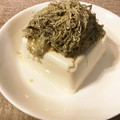 caruga's cooksnap of when they made 簡単おつまみ☆マヨとろろ昆布①deやっこ.