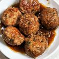 ゃゃッキりん梵's cooksnap of when they made 豚ひき肉の青じそハンバーグ.