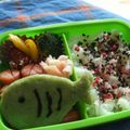 mimo14's cooksnap of when they made お弁当に☆ハムチーのお花✿.