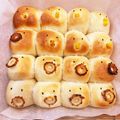 すずわんこ's cooksnap of when they made 何が出るかな♥ちぎりパン.