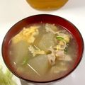 クックP8KGHH☆'s cooksnap of when they made 冬瓜スープ.