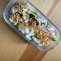はっぴーゆりもん＊'s cooksnap of when they made トマトきゅうりサラダ♪簡単ドレッシング.