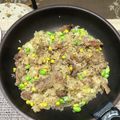 野鳥倶楽部's cooksnap of when they made ☆ペッパーランチ風 焼肉ライス♪.