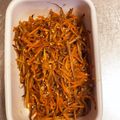 ピーナッツ子♪'s cooksnap of when they made 簡単きんぴらごぼう@スライサー使用.