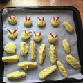 こむぎ大好き 's cooksnap of when they made うさぎのお月見団子風の簡単スイートポテト.