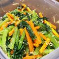 ma2kaboch's cooksnap of when they made 簡単ッ☆小松菜のナムル風お浸し♪.