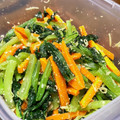 ma2kaboch's cooksnap of when they made 簡単ッ☆小松菜のナムル風お浸し♪.