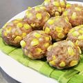 クックUR9L2V☆'s cooksnap of when they made レンジで簡単♪コーンな焼売.