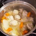 はっぴーゆりもん＊'s cooksnap of when they made 幼児期～鍋やスープに！親子で食べる鶏団子.