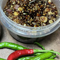 エリザベス７９'s cooksnap of when they made 茗荷と青唐辛子の醤油漬.