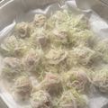 栗丸うさぎ's cooksnap of when they made 春キャベツで包むヘルシーしゅうまい.