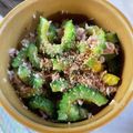 ゴチラ's cooksnap of when they made 副菜・ゴーヤの美味しい食べ方★.