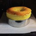 ふたごのママえりえり's cooksnap of when they made 半熟卵のチーズケーキ.