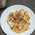 ママ日菜子's cooksnap of when they made キャベツだけ！一人お好み焼き.