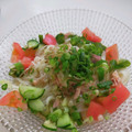 クックESITGI☆'s cooksnap of when they made ツナとトマトのぶっかけそうめん.